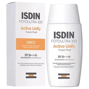 ISDIN FotoUltra 100 ACTIVE UNIFY COLOR SPF50+ Fusion Fluid Sonnencreme - 50ml - Bild 1 von 4