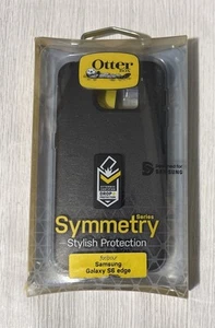 Otterbox Symmetry Series Case For Samsung Galaxy S6 Edge, Black, New (77-51768) - Picture 1 of 1