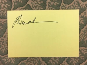 Roger Donaldson - Smash Palace - The Bounty - Species - Jocko - Autographed 1982 - Picture 1 of 2