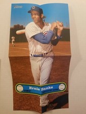 2021 Topps Heritage High Number 1972 Box Loader Poster Ernie Banks Chicago Cubs