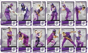 2021 Hobart Hurricanes BBL & WBBL Big Bash team set 12 Cards - Picture 1 of 1