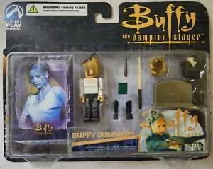 Palz Palisades Buffy the Vampire Slayer Buffy Summers Block Mini-Figure 2004 - Foto 1 di 2