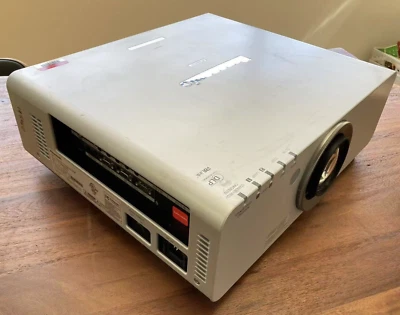 Panasonic DLP PT-DW6300US WXGA Projector 6,000 Lumens Tested Working - FOR PARTS - Image 1 of 4