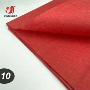 10PCS SHEETS ACID FREE TISSUE PAPER XMAS GIFT FLOWER PACKING WRAPPING WHOLESALE - Picture 1 of 45
