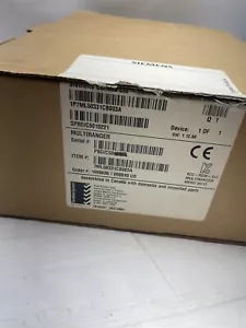 Nuevo 2012 1P7ml50331CB003A MULTIRANGER 100 SIEMENS MILLTRONICS PT ÚNICO 1 RELÉ - Imagen 1 de 12