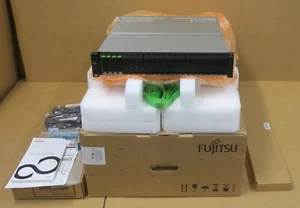 NEW Fujitsu ETERNUS JX40 S2 24x 2.5" Bay Drive Enclosure ETJEADU-W +4x 2.4TB HDD - Picture 1 of 11