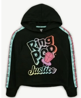 Sudadera con Capucha Justice Girls Anillo Pop Bazooka Collab-Talla Mediana (10) Foto 1 de 4