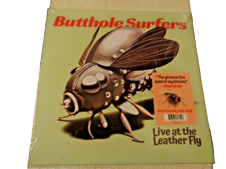 Butthole Surfers Live At The Leather Fly (Opaque Pink Vinyl) Records & LPs