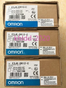 1PC New Omron E3JK-DR12-C E3JKDR12C Photo Sensor In Box Free Ship - Picture 1 of 1