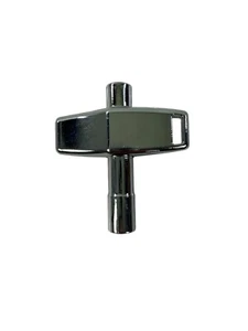 Roland Polished Chrome Metal Drum Key Heavy - Picture 1 of 3