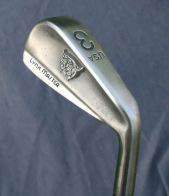 Lynx Master USA 3 Iron Original Stiff Steel Shaft - Image 1 of 3