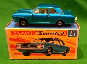 Matchbox Superfast Ford Cortina G T No 25 - Picture 1 of 7
