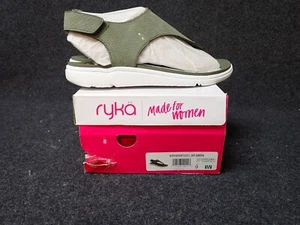 NEW Ryka Margo Adjustable Sport Sandals Ivy Green Womens Size 9W (SS36) - Picture 1 of 7