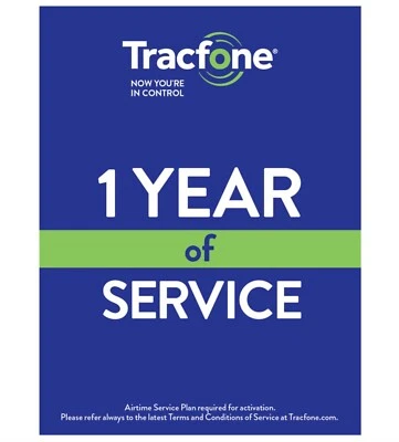 TracFone 1 Year service extension/365 service days - Image 1 of 4