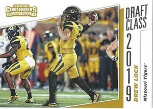 2019 Panini Contenders Draft Picks DREW LOCK Missouri/Broncos Draft Class 2019  - Bild 1 von 2