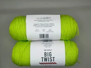 BIG TWIST Value Garn Slime Green 2er-Pack - kostenloser Expressversand in die USA! - Bild 1 von 1