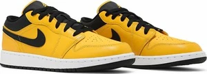 Nike Air Jordan 1 Low GS University Gold Black 553560 700 4.5Y, Men's Size 4.5Y - Picture 1 of 8