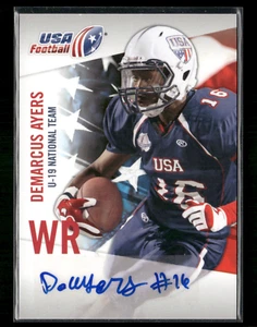 DeMarcus Ayers 2012 Upper Deck USA Football Auto - Picture 1 of 2