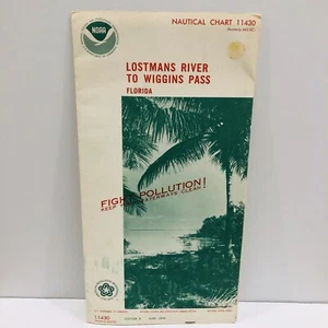 1976 NOAA Soundkarte #11430 Florida Lostmans River To Wiggins Pass 8th Ed. (43) - Bild 1 von 4