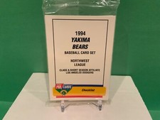 1994 YAKIMA BEARS FLEER PRO-CARDS  MINOR LEAGUE TEAM SET LOS ANGELES DODGERS