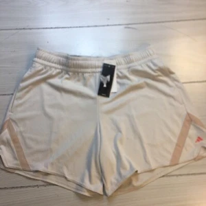 Adidas Women's Athletic Training Shorts M Beige NWT - Picture 1 of 12