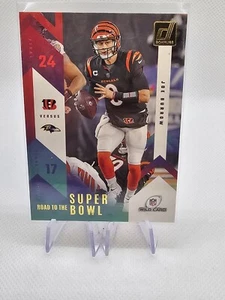 Joe Burrow - 2023 Donruss Road To The Super Bowl Wild Card #RTSBW-JB - Bengals - Picture 1 of 2