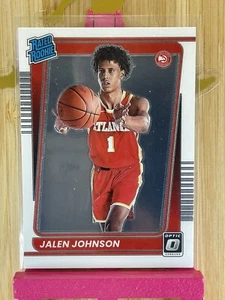 Jalen Johnson 2021-22 Donruss Optic Rookie Card - Picture 1 of 1