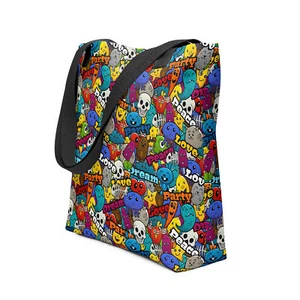 Stylish Reusable Tote Bag, Eco Friendly Shopping Companion, Made In USA - Picture 1 of 3