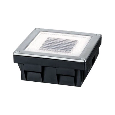LED Solar-Bodeneinbauleuchte SPECIAL LINE CUBE, IP67, 10x10cm, 0.24W 2700K, Akku - Bild 1 von 3