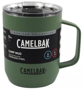 CamelBak Vacuum Insulated Stainless Steel 12oz 350ml Camp Mug Moss Brand New - Picture 1 of 2