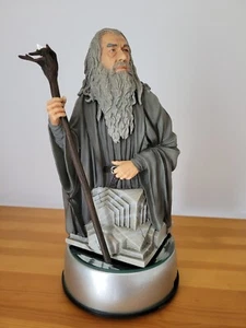 GENTLE GIANT LORD OF THE RINGS GANDALF BUST - Picture 1 of 4