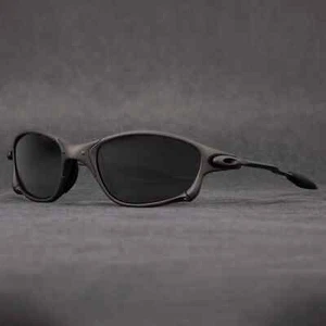X Metal Juliat Cyclops Sonnenbrille - UV400 Rubin polarisiert Titan NEU - Bild 1 von 31
