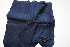 Brand New $297 Men Neil Barrett Made in Italy Navy Scarf from Barneys Kiton NY - Picture 1 of 5