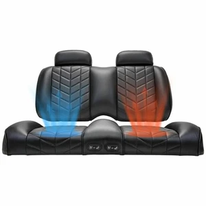 MADJAX Aviator Golf Cart Front Thermaflex Seat Cushions for ICON i20\i40 | Black - Bild 1 von 7