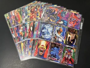 1995 Flair Marvel Annual - Complete Base Set 150 Cards EX-NM-M | X-Men Spiderman - Picture 1 of 10