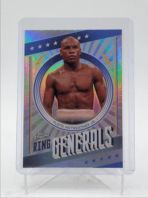 FLOYD MAYWEATHER JR. 2024 TOPPS CHROME RING GENERALS BOXING B Q4354 - Image 1 of 2