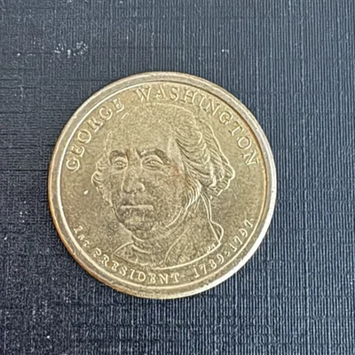 2007 P George Washington Presidential Dollar Coin USA - Image 1 of 2