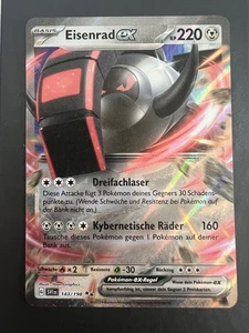 Pokemon TCG - Eisenrad ex 143/198 Karmesin & Purpur / Scarlet & Violet - Bild 1 von 2