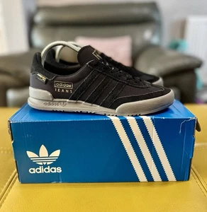 ❤️Brand New adidas Originals Jeans Cordura Trainers Black Grey UK 7 Rare❤️ - Picture 1 of 8