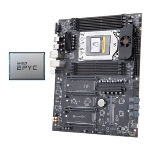 AMD EPYC 7B12 64C128T SP3+H12D-8D AMD EPYC 7002/7003 8-channel BMC DDR4 IPMI2.0 - Afbeelding 1 van 7