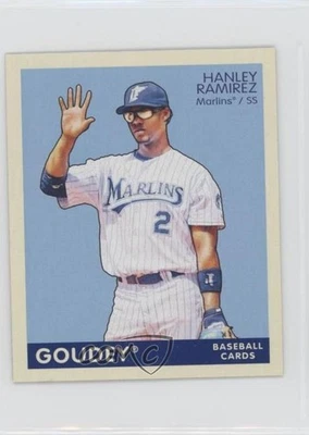 2009 Upper Deck Goudey Mini Blue Back Hanley Ramirez #75 - Image 1 of 2