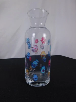 Jarra de vidrio Hamsa Evil Eye jarra bruja Foto 1 de 4