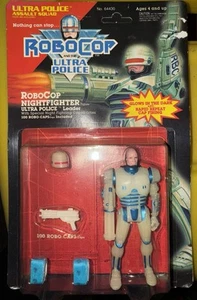 1989 RoboCop Action Figure GLOW IN THE DARK Kenner Nightfighter Ultra Police - Picture 1 of 2