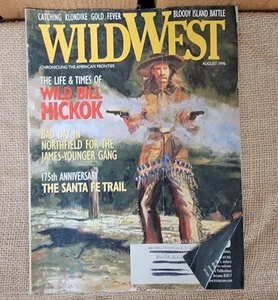 Vintage WILD WEST Magazine Chronicling The Frontier April 1996 Wild Bill   - Picture 1 of 3