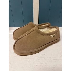 Bearpaw Women's Suede Sheepskin Lined Clog Slippers - Comfortable Warmth 10 - Picture 1 of 5