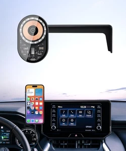 Wireless Charging Auto Handyhalterung für Toyota Venza 2021-2024 Zubehör 8 i... - Bild 1 von 9