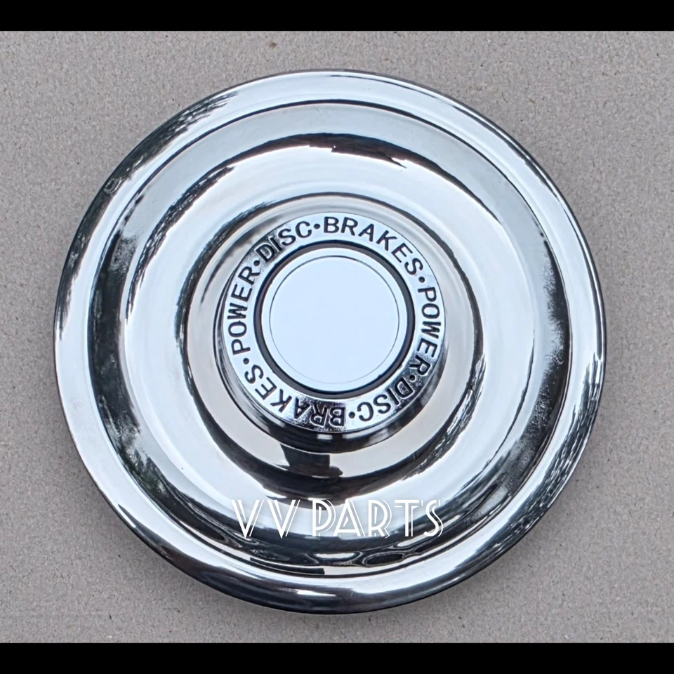 1 PC CHEVY CAMARO CORVETTE CHEVELLE RALLY WHEEL POWER DISK BRAKES CENTER CAPS  - Image 1 of 2