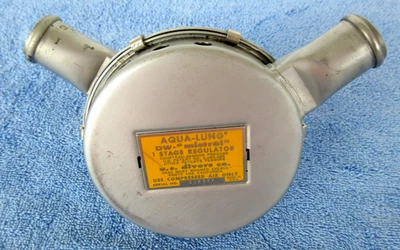 Vintage 1962 Scuba Aqua-Lung U S Divers DW Mistral Double Hose Regulator - Image 1 of 4