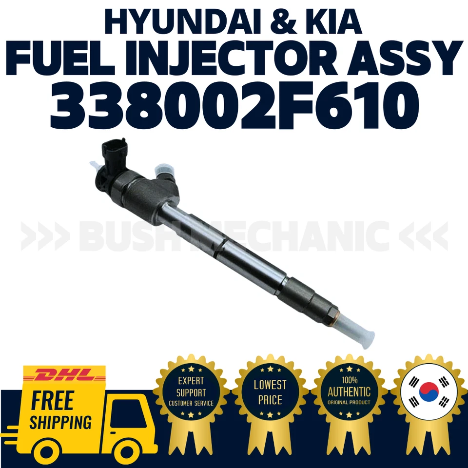 Conjunto de inyector de combustible original OEM Hyundai Kia 338002F610 Santa Fe Sorento Foto 1 de 1