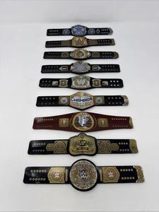 WWE Championship Title Slap Band Complete Set Of 9 WWE Series 1 Undertaker Cena - Picture 1 of 9